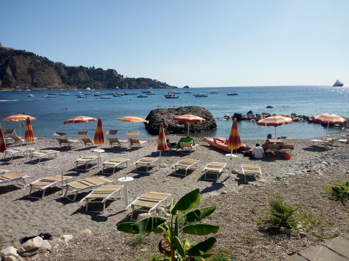 Maretna Lägenhet Giardini Naxos Exteriör bild