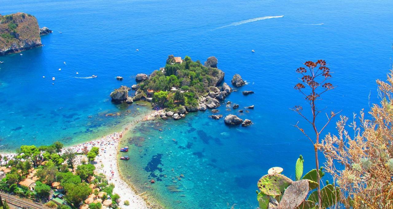 Maretna Lägenhet Giardini Naxos Exteriör bild